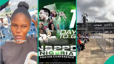 Early Arrival at NSPPD Lagos Conference Reveals Unusual Sight, Video Goes Viral
