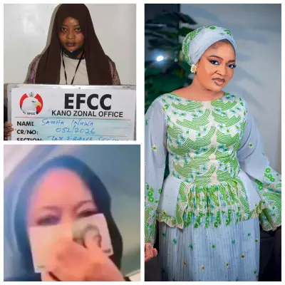 EFCC Arrests Kannywood Actress Samha Inuwa for Naira Mutilation