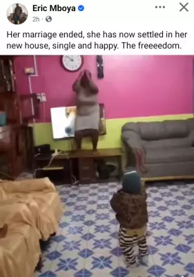 Kenyan Woman Celebrates New Home After Marriage Ends in Viral Video