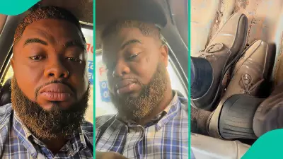 Man's Dusty Daily Commute on Kasoa-Winneba Road Goes Viral on TikTok