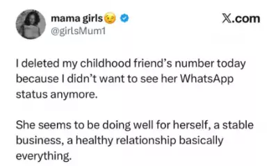 Nigerian Lady Deletes Childhood Friend's Contact Over Mental Health Concerns