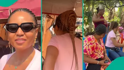 Nigerian Lady's TikTok Video Shows Regina Daniels' Grand Arrival on Movie Set