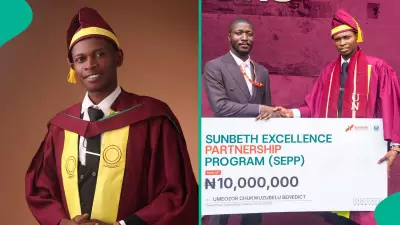 Sunbeth Global Awards N10 Million to UNILAG's Perfect CGPA Graduate
