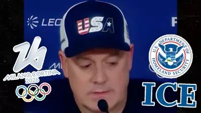 Team USA Curler Rich Ruohonen Criticizes ICE at Winter Olympics Press Conference