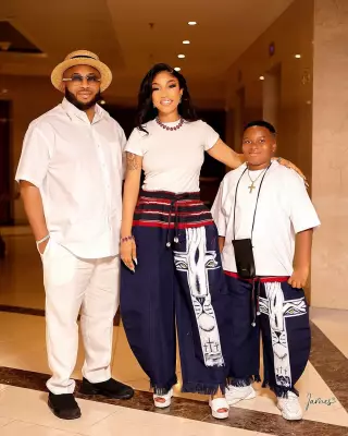 Tonto Dikeh and Ex-Husband Churchill Celebrate Son King Andre's 10th Birthday