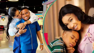 Tonto Dikeh Restores Son's Surname to Churchill After Emotional Reconciliation
