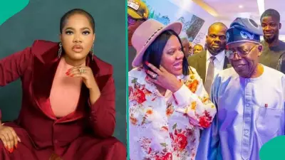 Toyin Abraham Vows to Expose Paid Trolls After Tinubu Photo Backlash