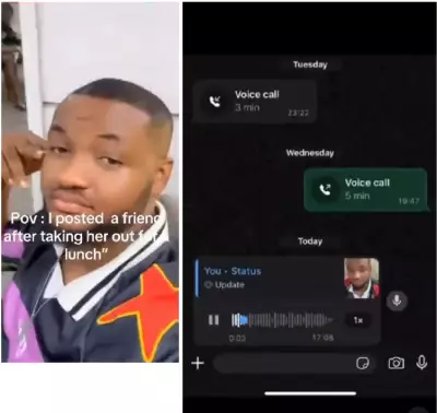 Woman Criticizes Male Friend for Posting Her on WhatsApp After Fried Rice Lunch