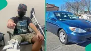 Amputee Celebrates First Car Purchase in US After Dishwasher Grind on Broken Prosthetic