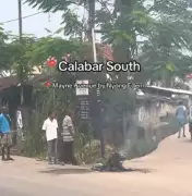 Angry Mob Burns Suspected Transformer Vandal Alive in Calabar