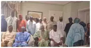 Atiku and Makinde Hold Strategic Meeting with IBB in Minna, Focus on Electoral Reforms