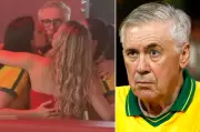 Carlo Ancelotti's Carnival Moment: Viral Photos Show Coach Kissing Three Women