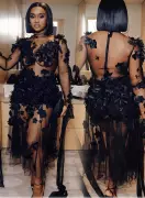 Chioma Adeleke Claps Back at Critics Over Grammy Dress Choice