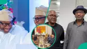 Femi Otedola Breaks Fast with Aliko Dangote and Family in Abu Dhabi, Sparks Fan Reactions
