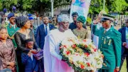 Lagos Governor Sanwo-Olu Joins Murtala Muhammed Family for 50th Anniversary Wreath-Laying
