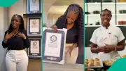 Nigerian Chef Hilda Baci Receives Third Guinness World Record Plaque, Fans Celebrate
