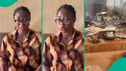Nigerian Man Allegedly Burns Wife's Shop in Asaba Over Marriage Dispute