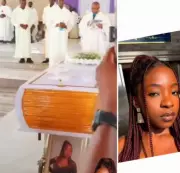 Nigerian Singer Ifunanya Nwangene Buried After Tragic Snake Bite in Abuja
