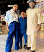 Olakunle Churchill Reunites with Son King Andre After 10-Year Feud with Tonto Dikeh