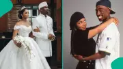 Priscilla Ojo & Juma Jux Recreate 2Pac & Janet Jackson's Iconic 1993 Pics for 1st Anniversary