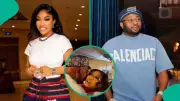 Tonto Dikeh Praises Ex-Husband Churchill with 'Godly Love' at Son's Birthday Bash