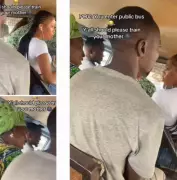Viral Bus Argument: Young Woman and Elderly Passenger Clash Over Respect and Dress Code