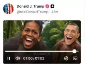 White House Defends Trump's Video Depicting Obamas as Apes Amid Racism Backlash