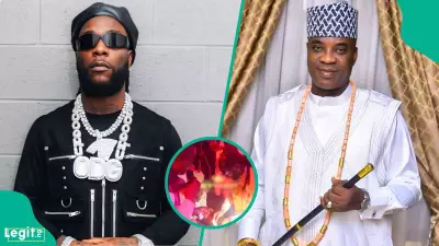Burna Boy Stuns Lagos with $20k Cash Gift to Fuji Legend Kwam 1 During Live Performance