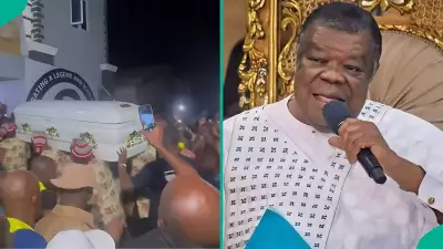 Dramatic Video of Rev. Uma Ukpai's Coffin Arrival Sparks Online Buzz in Abia