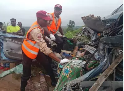 Four Killed in Ogun Expressway Crash as Bus Rams into Stationary Truck