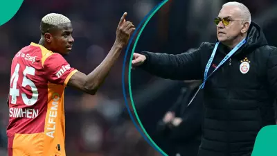Galatasaray Coach Reacts After Victor Osimhen Scores in 3-0 Win Over Istanbul Basaksehir