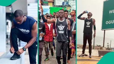 Guinness World Records Approves Nigerian Man's Epic Trek from Port Harcourt to Lagos
