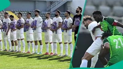 Iran Footballers Hold School Bags in Protest Before Nigeria Friendly Match