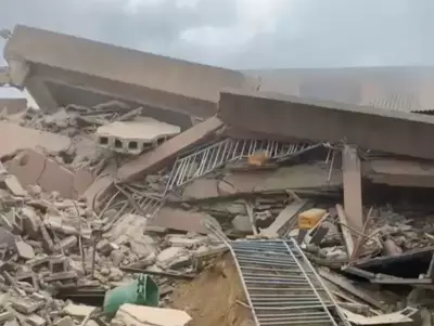 Lagos School Building Collapse: Students Evacuated Minutes Before Disaster
