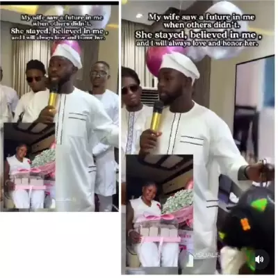 Man's Emotional Tribute: Wife Stood by Him in Poverty Before Wealth