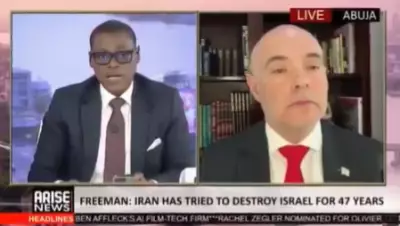 Nigerian Broadcaster Rufai Oseni Clashes with Israeli Ambassador on Live TV