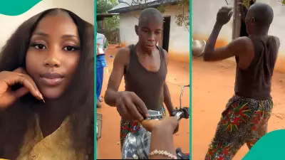Nigerian Daughter's Heartwarming Gift of Motorcycle Leaves Father Overwhelmed with Joy