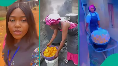 Nigerian Graduate with Two Degrees Sells Okpa for a Living, Gains Online Praise