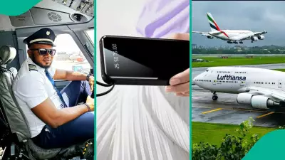 Nigerian Pilot Issues Critical Flight Safety Tips as Airlines Ban Power Banks in Overhead Bins