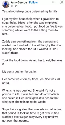 Nigerian Woman's House Help Caught Poisoning Family Food 8 Days After Employment