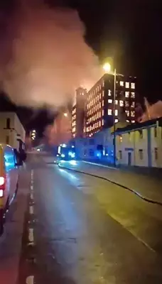 UK Teen Arrested as Historic Big Mill Engulfed in Major Arson Fire