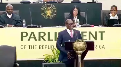 Wardrobe Malfunction Disrupts South African Finance Minister's Parliament Address