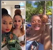 Actress Bimbo Ademoye's Mid-Air Panic During Parasailing Adventure with Adesua Etomi