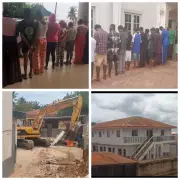 Anambra Government Demolishes Brothel, Seizes Hard Drugs, Arrests 38 Suspects