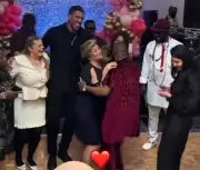 Anthony Joshua Honors Late Friends with Mother's Day Dance with Their Families