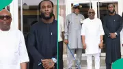 Burna Boy Meets Rivers Governor Fubara in Private Talks, Sparks Celebrity Speculations