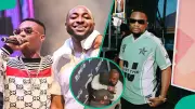 Davido Hugs Wizkid's DJ Tunez at Puma Event, Sparking Fan Reactions Amid Feud