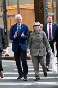 Hillary Clinton Scolds Bill After Street Crossing Incident in NYC