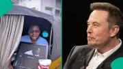 Nigerian Dentist Celebrates Elon Musk's Viral Like with Street Placards in Lagos