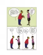 Nigerian Political Cartoon Satirizes Leadership and Governance Issues